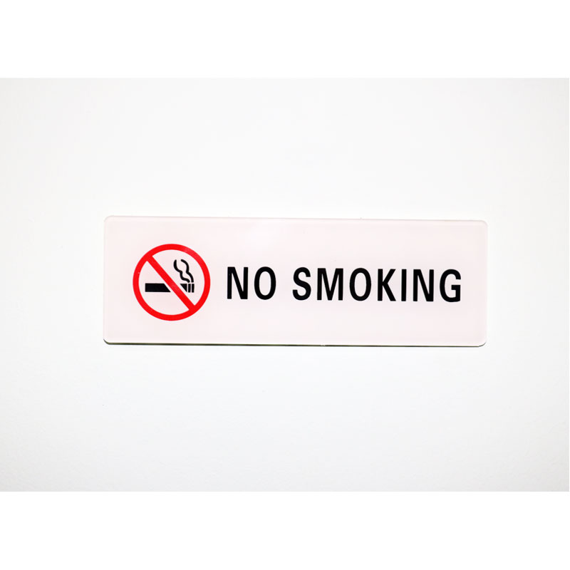 Image result for Acrylic No Smoking Sign 181 W x 60H (MM)